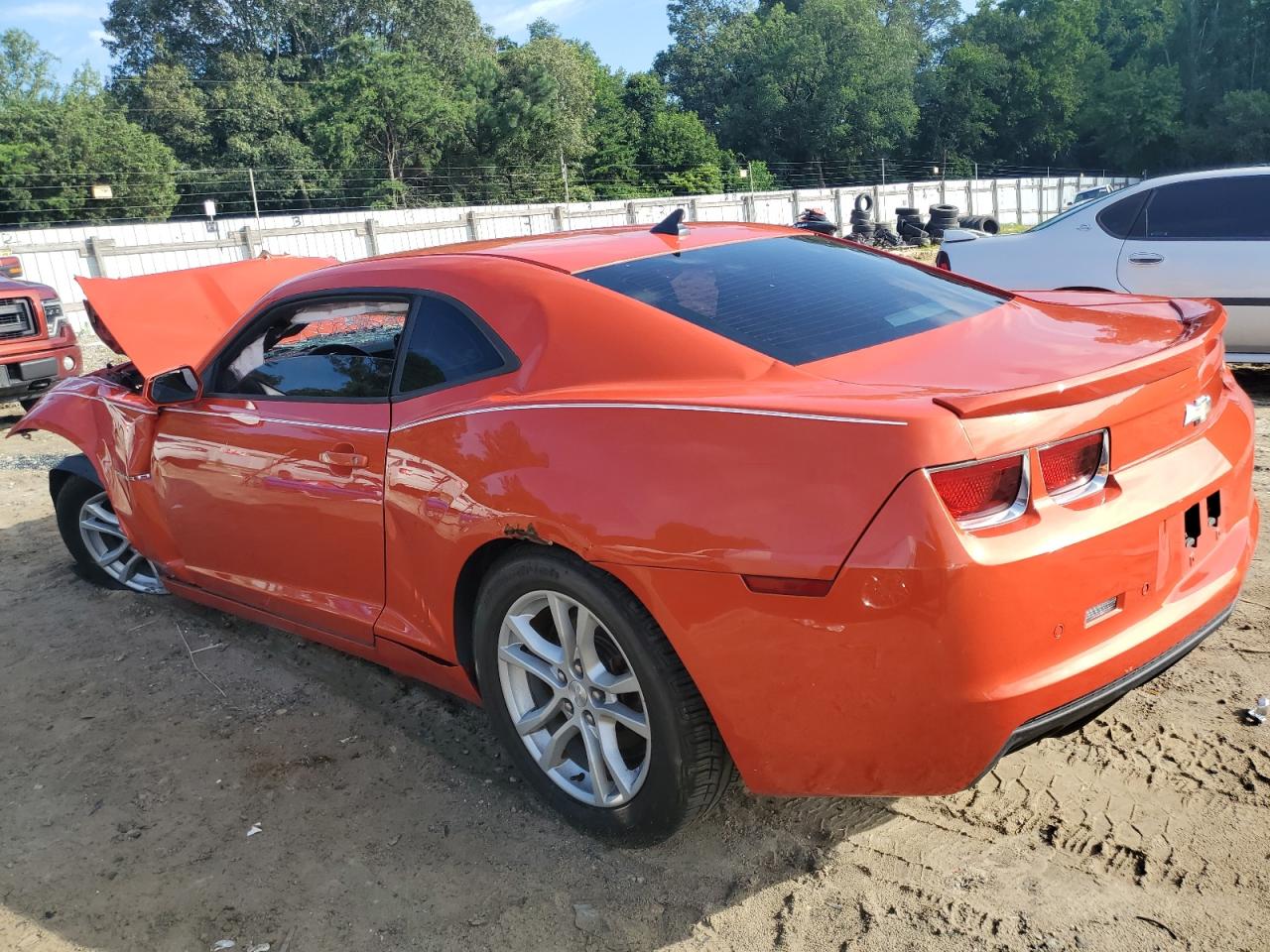 2013 Chevrolet Camaro Lt VIN: 2G1FF1E36D9129673 Lot: 64638935