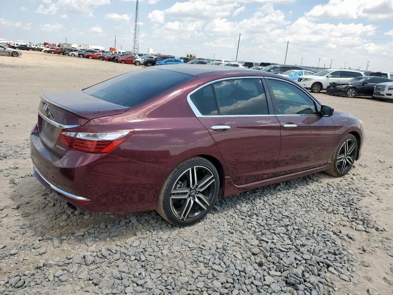  HONDA ACCORD 2017 Burgundy