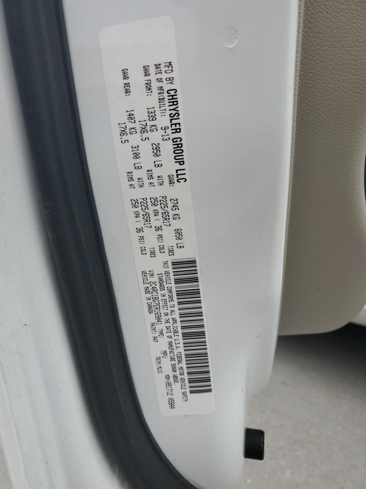 2c4rc1bg7er169041 2C4RC1BG7ER169041 2014 Chrysler Town & Country Touring