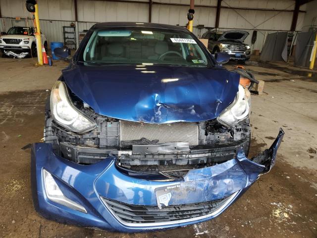  HYUNDAI ELANTRA 2015 Granatowy