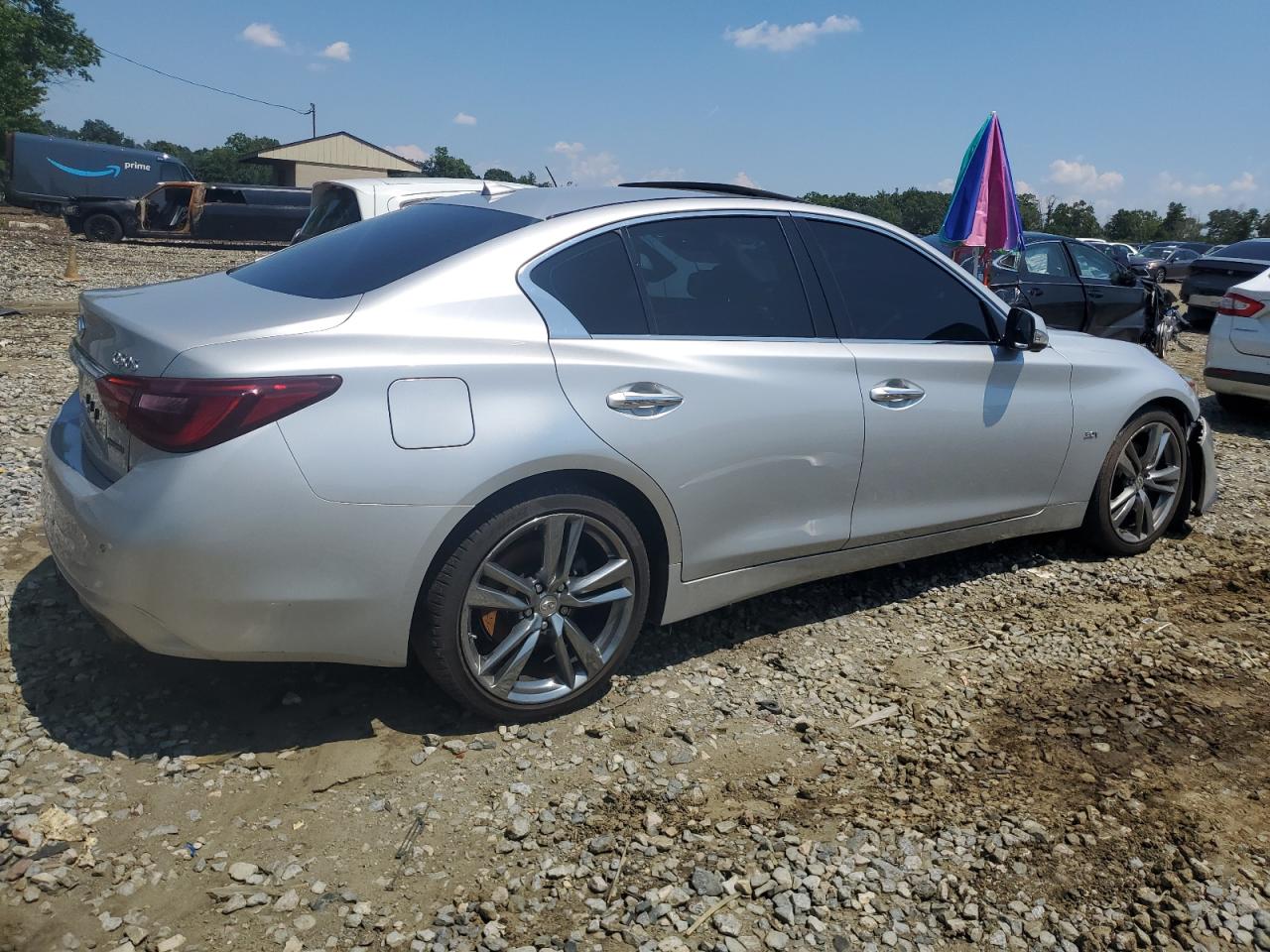 2017 Infiniti Q50 Premium VIN: JN1EV7AR8HM831055 Lot: 63461855