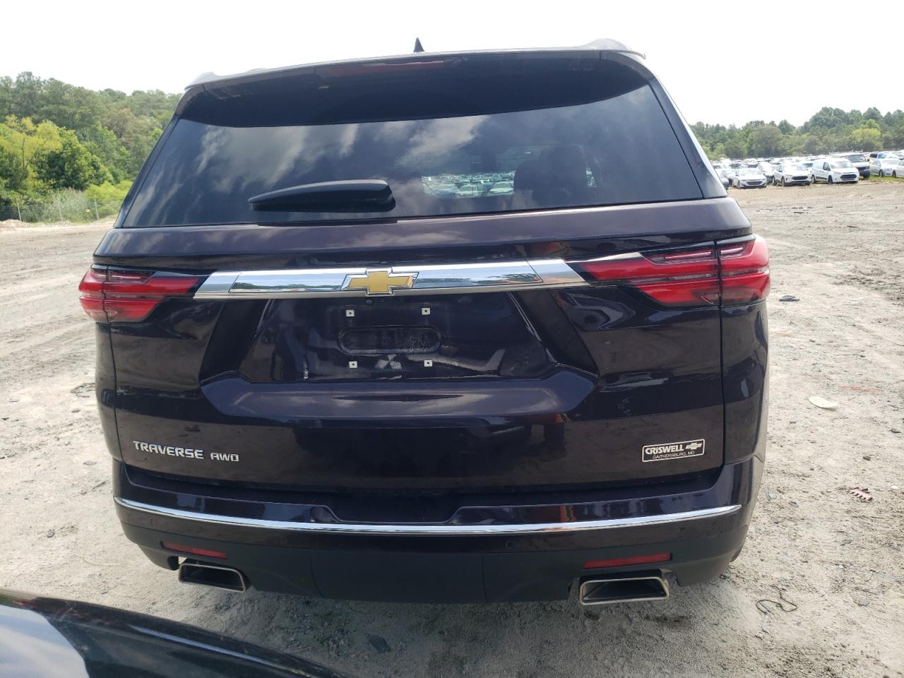 2022 Chevrolet Traverse High Country VIN: 1GNEVNKW4NJ176435 Lot: 65122595