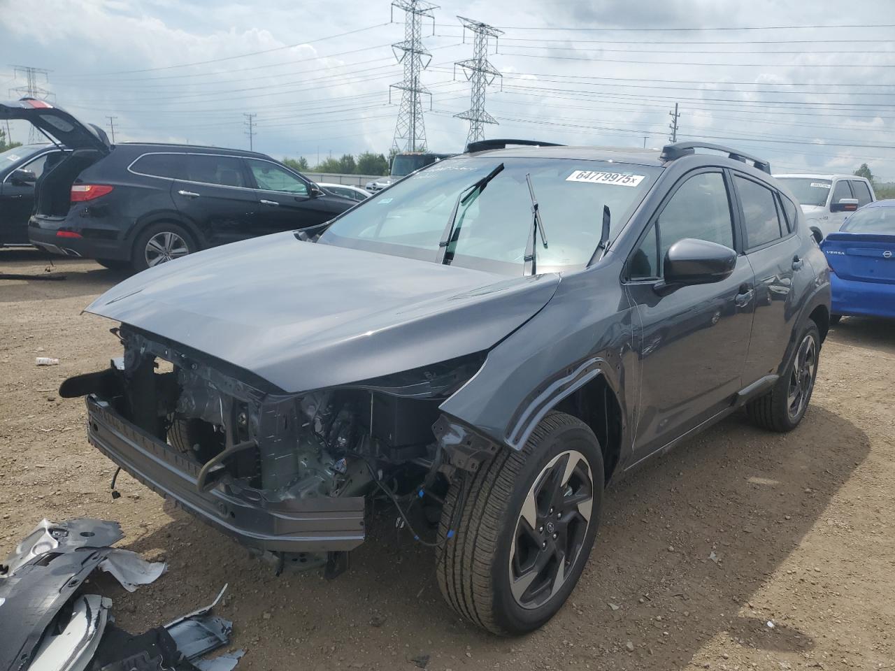 2025 Subaru Crosstrek Limited charcoal null gas 4S4GUHM61S3706360 photo #1