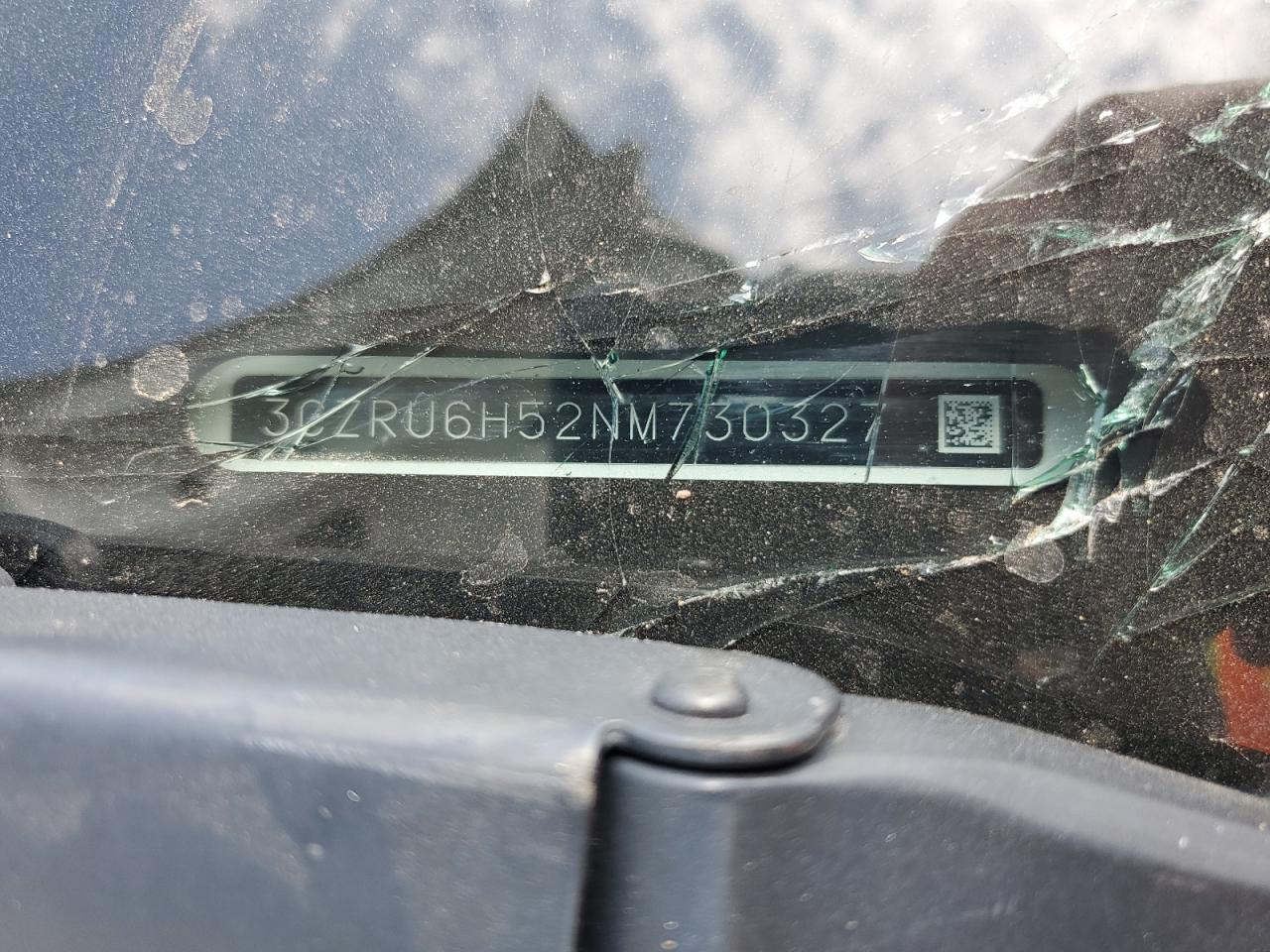 2022 Honda Hr-V Ex VIN: 3CZRU6H52NM730327 Lot: 65387125
