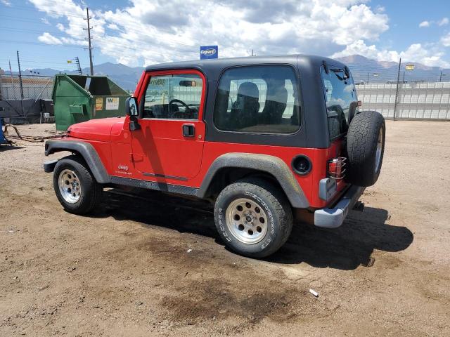 2004 JEEP WRANGLER X  