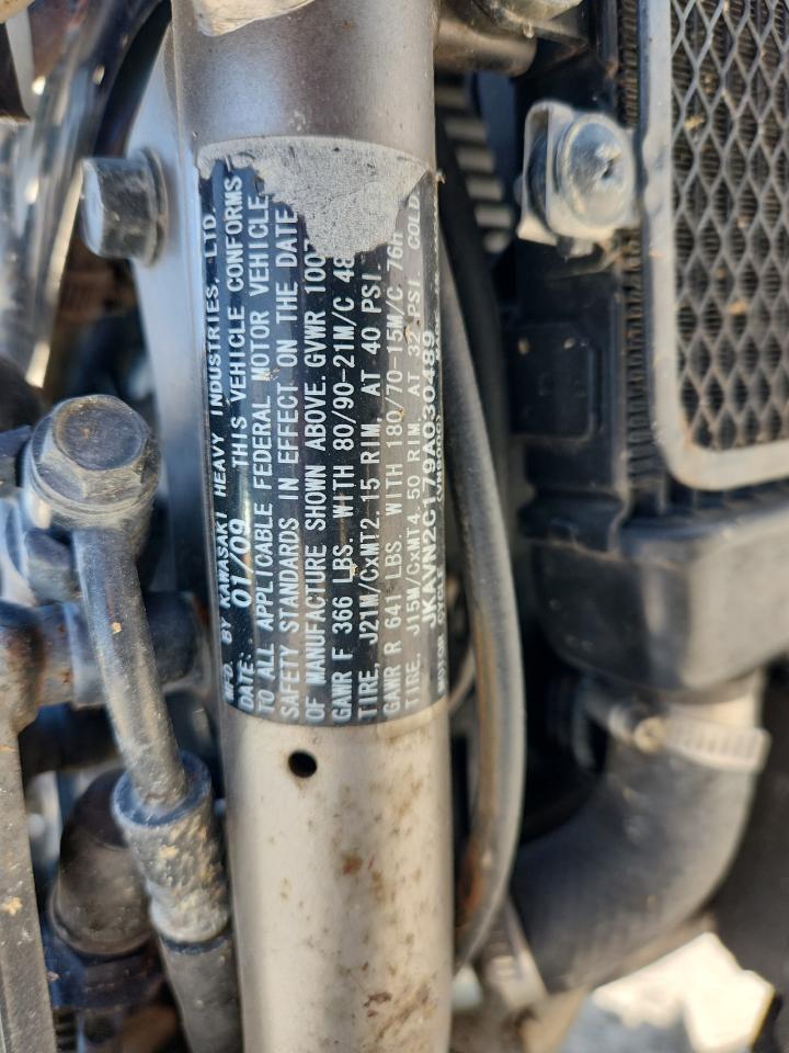 jkavn2c179a030489 JKAVN2C179A030489 2009 Kawasaki Vn900 C