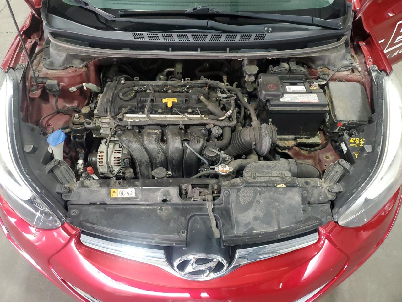 2014 Hyundai Elantra Se VIN: 5NPDH4AE1EH539653 Lot: 66948045