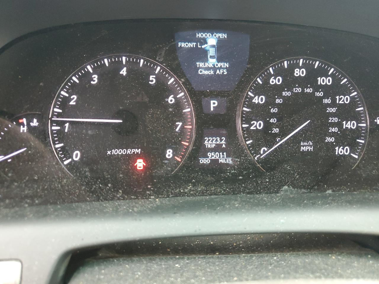 2010 Lexus Ls 460 VIN: JTHCL5EF4A5008717 Lot: 66685175