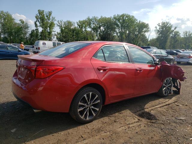  TOYOTA COROLLA 2017 Red