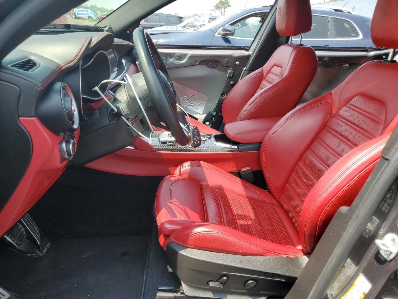 2021 Alfa Romeo Stelvio Ti VIN: ZASPAKBN7M7D04818 Lot: 64650695