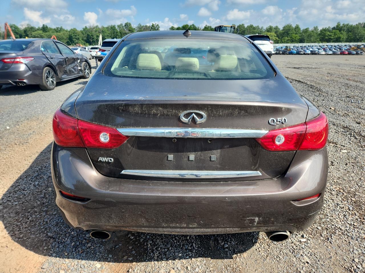 2015 Infiniti Q50 Base VIN: JN1BV7AR9FM404631 Lot: 65127315