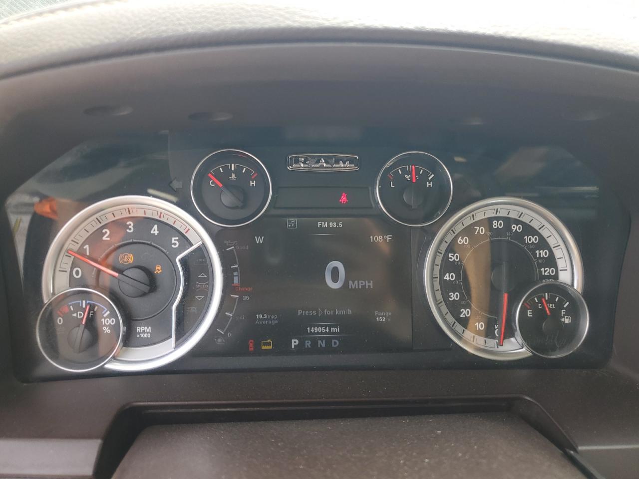 2014 Ram 2500 Laramie VIN: 3C6UR5FL2EG168674 Lot: 66715615