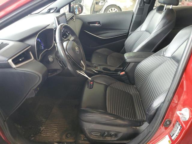  TOYOTA COROLLA 2020 Czerwony