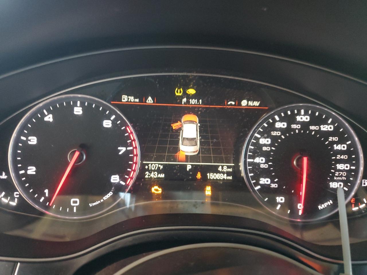 2014 Audi A6 Prestige VIN: WAUHGAFC1EN112044 Lot: 64336325