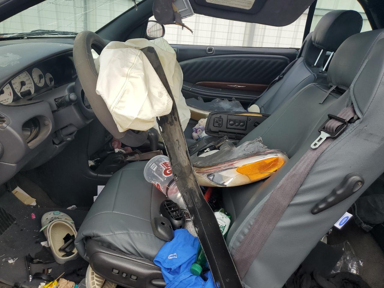 1999 Chrysler Sebring Jxi VIN: 3C3EL55H9XT595652 Lot: 65734855