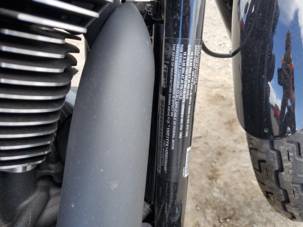 2024 Harley-Davidson Fxbbs VIN: 1HD1YYK14RB038445 Lot: 65314185