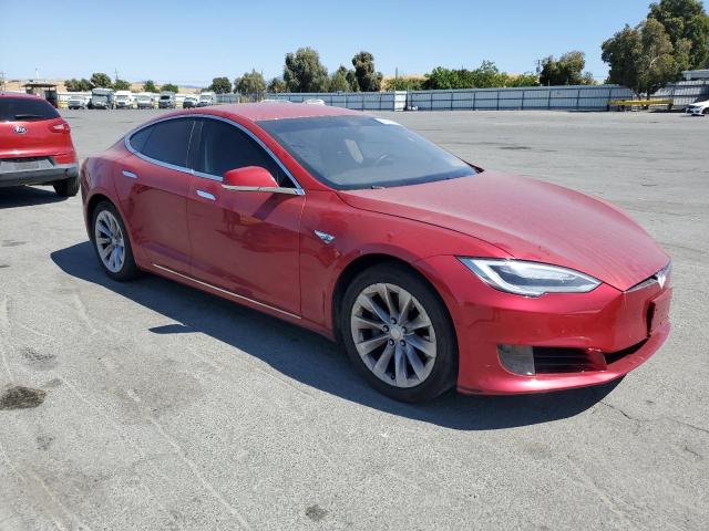  TESLA MODEL S 2016 Czerwony
