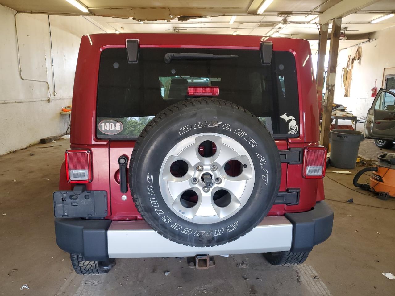 2013 Jeep Wrangler Unlimited Sahara VIN: 1C4BJWEG0DL502073 Lot: 64789155