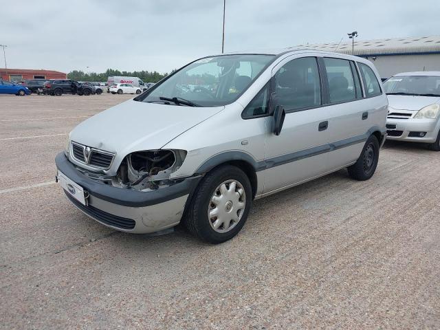 2004 VAUXHALL ZAFIRA 16V CLUB  for sale at Copart SANDWICH
