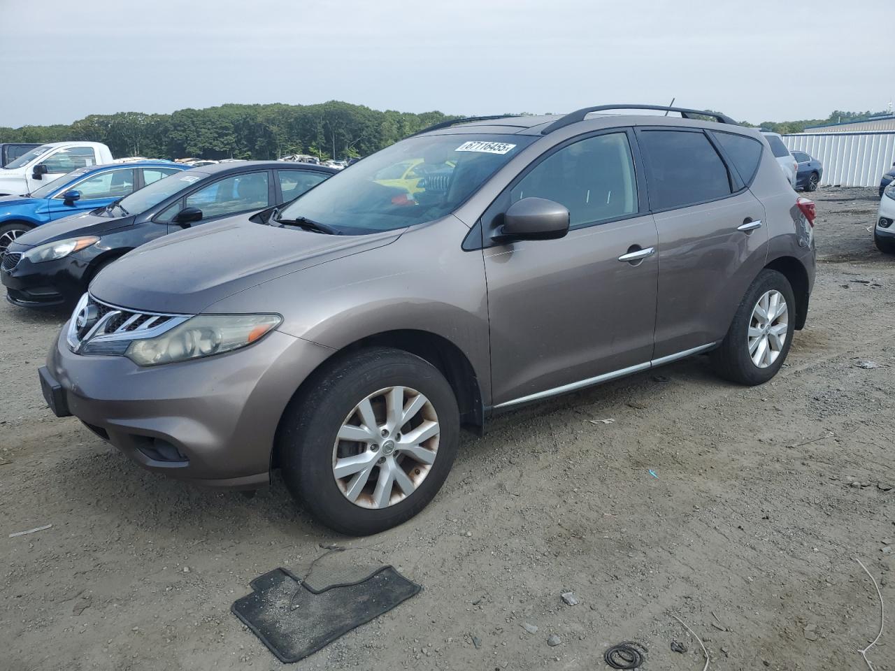2011 Nissan Murano S brown null gasoline JN8AZ1MW3BW166581 photo #1