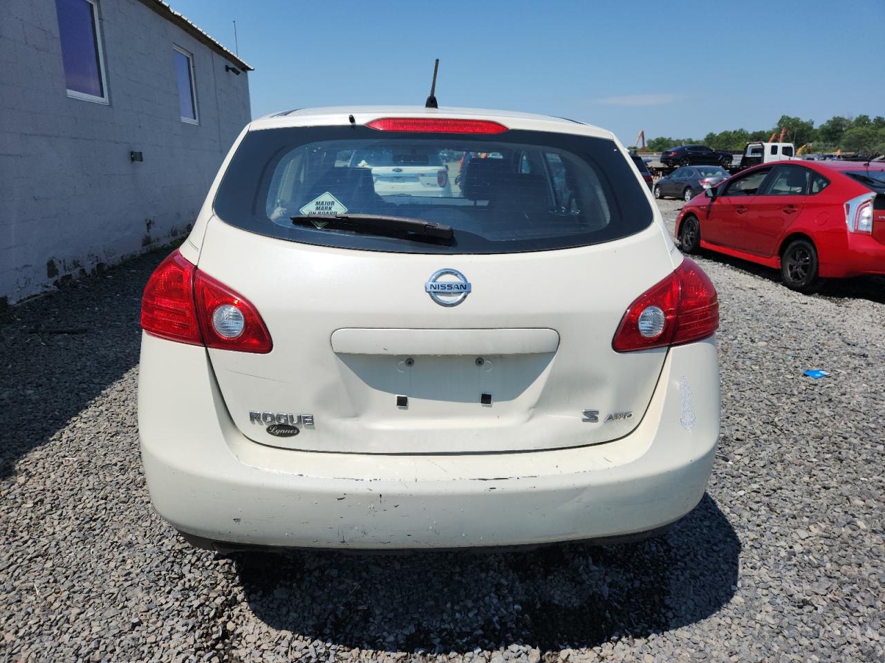 2008 Nissan Rogue S VIN: JN8AS58V88W141634 Lot: 63215335