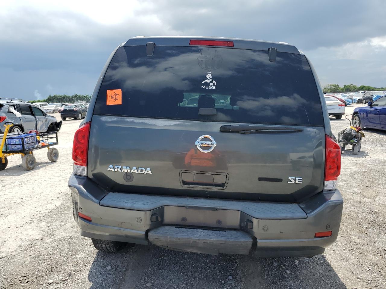 2008 Nissan Armada Se VIN: 5N1BA08D08N628809 Lot: 66566445