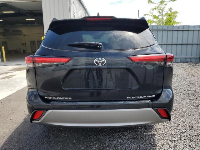  TOYOTA HIGHLANDER 2023 Czarny