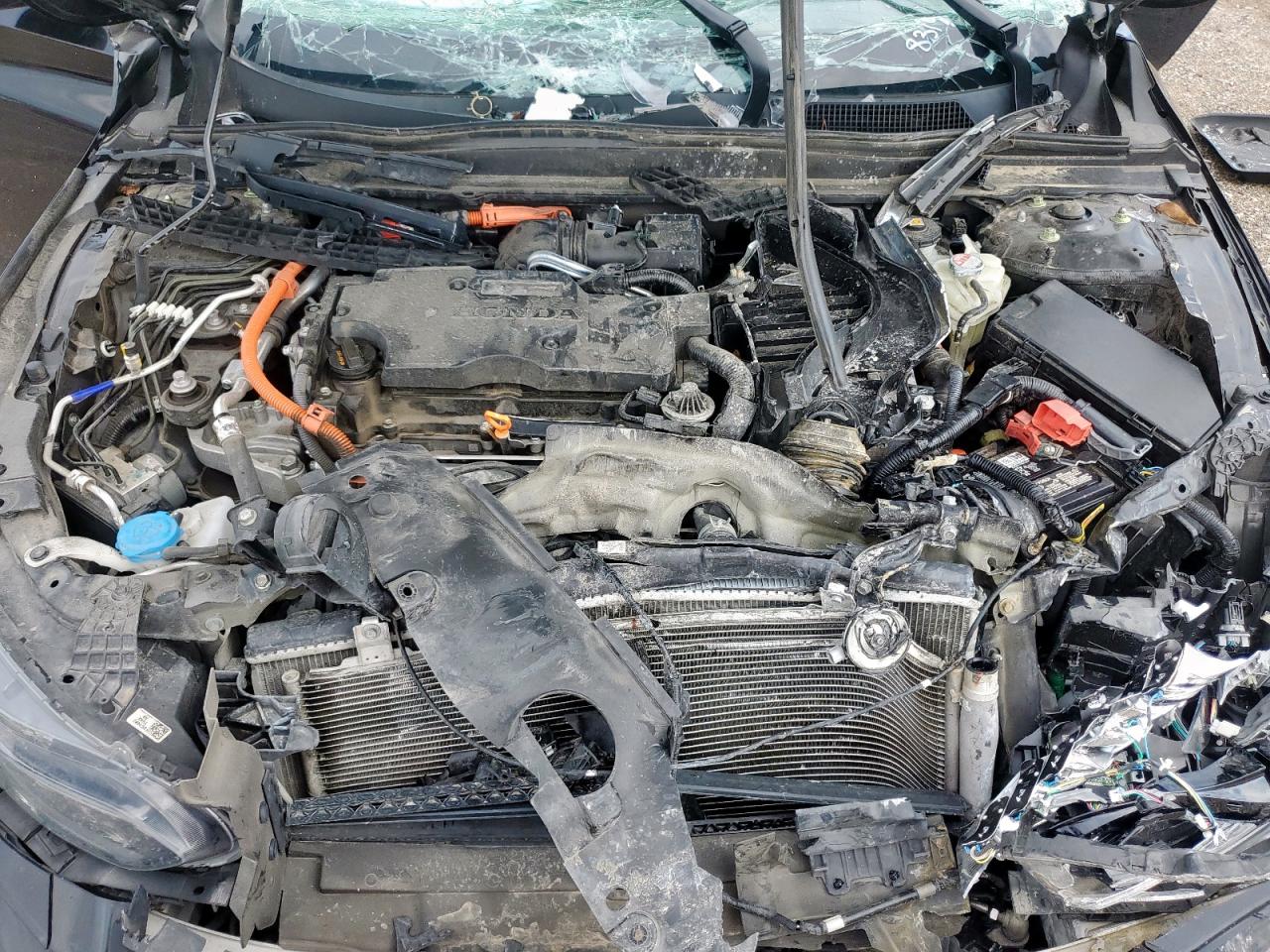 2022 Honda Accord Touring Hybrid VIN: 1HGCV3F9XNA018319 Lot: 64042185