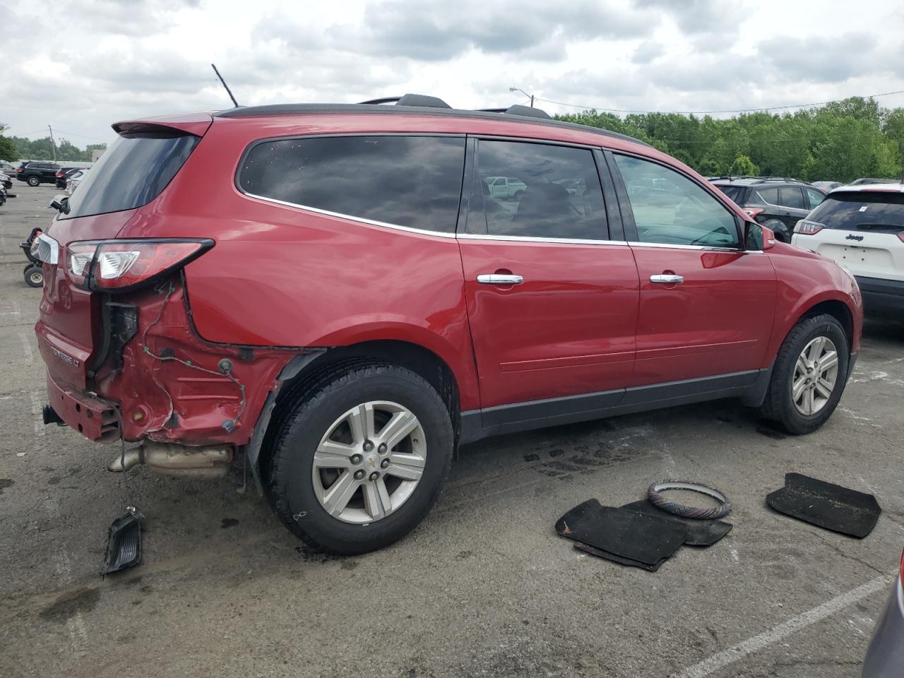 2014 Chevrolet Traverse Lt VIN: 1GNKRHKD0EJ287944 Lot: 63484095