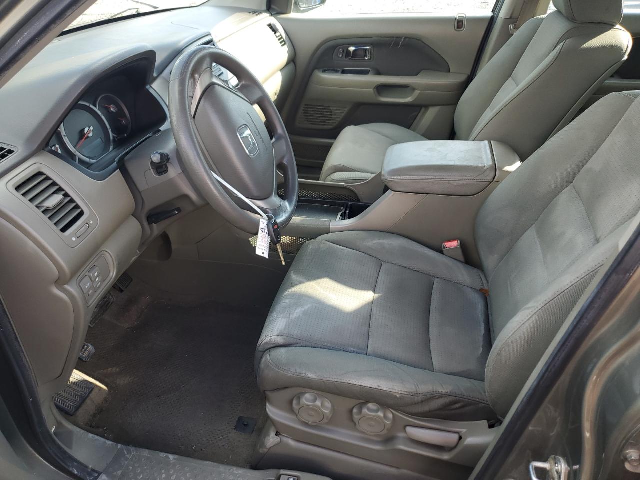2007 Honda Pilot Lx VIN: 5FNYF18137B029704 Lot: 64726575