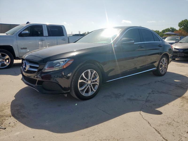 2015 MERCEDES-BENZ C 300 for sale at Copart TX - DALLAS SOUTH