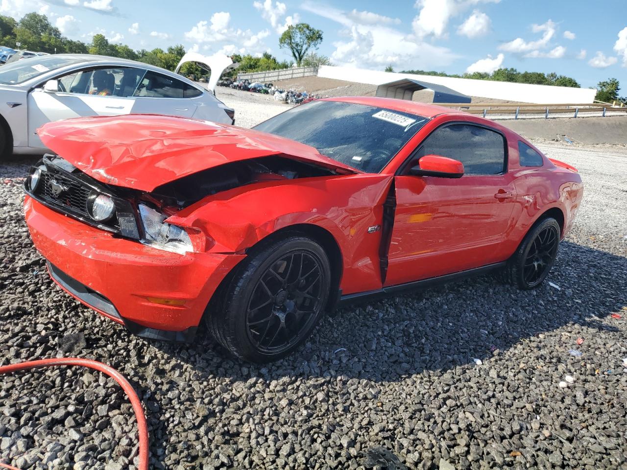 2011 Ford Mustang Gt red  gas 1ZVBP8CF4B5123659 photo #1