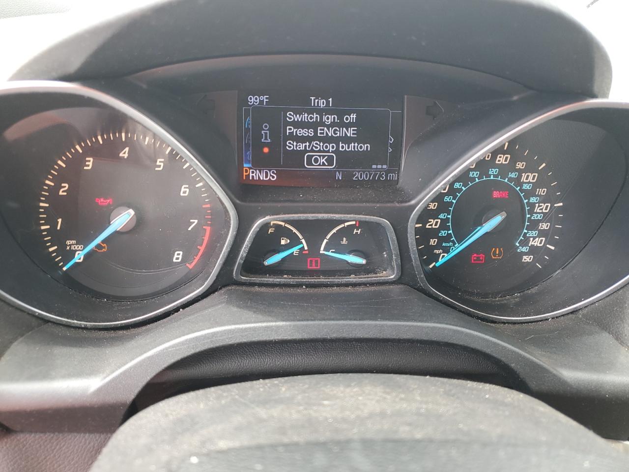 2013 Ford Escape Sel VIN: 1FMCU0HXXDUA70618 Lot: 65431165