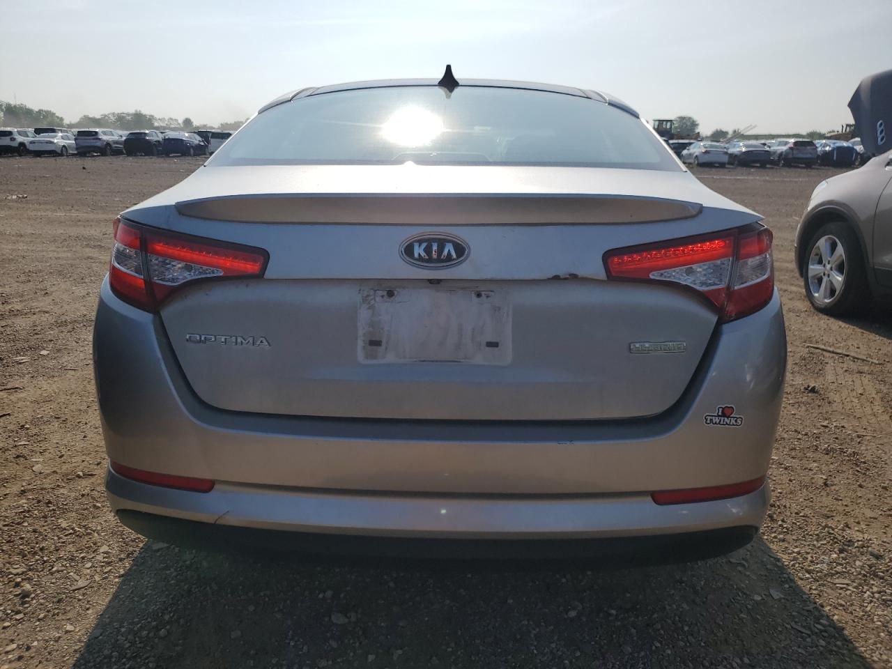 2012 Kia Optima Hybrid VIN: KNAGM4AD1C5013307 Lot: 64641765