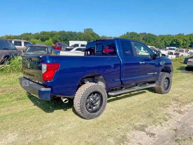  NISSAN TITAN 2017 Blue