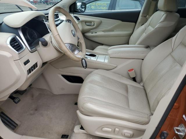 Parquets NISSAN MURANO 2015 Orange