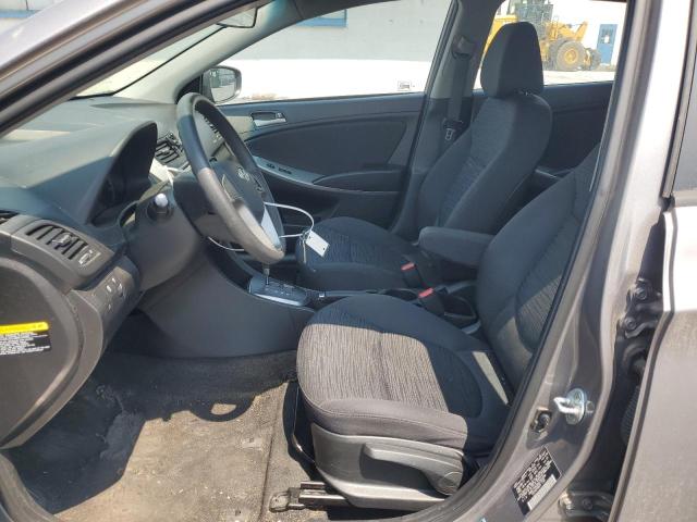 Hatchbacks HYUNDAI ACCENT 2017 Szary