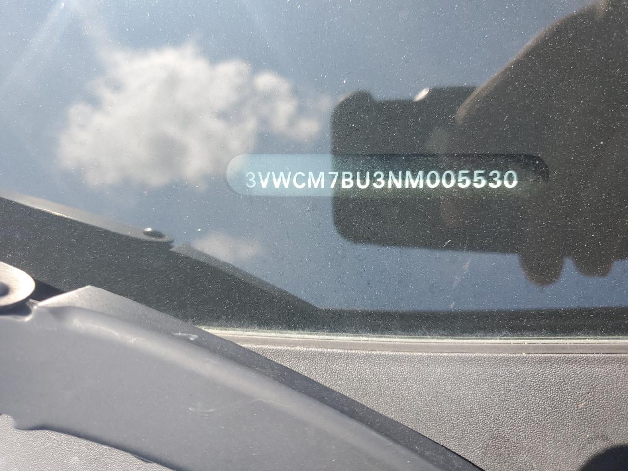 2022 Volkswagen Jetta S VIN: 3VWCM7BU3NM005530 Lot: 66716845
