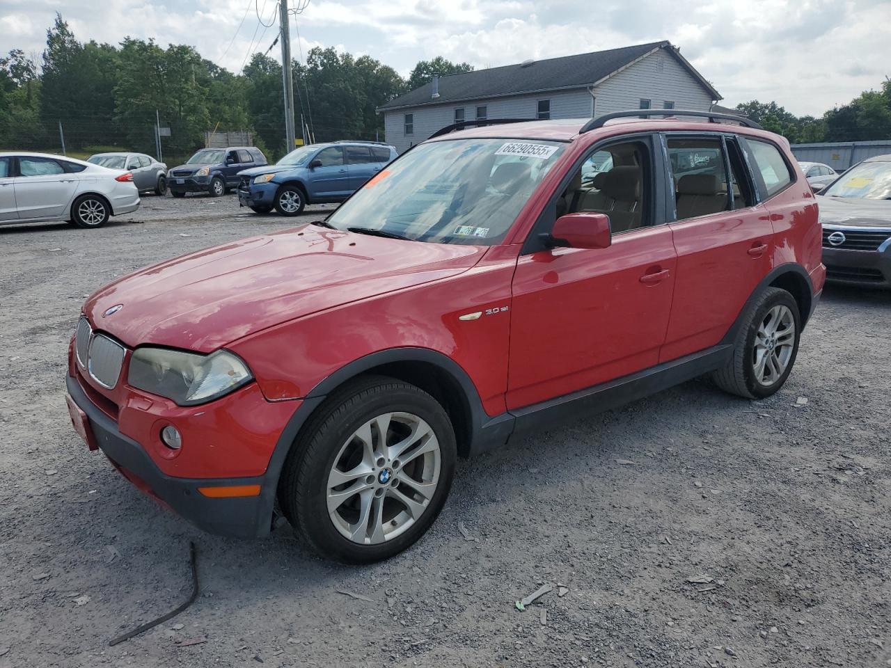 2007 BMW X3 3.0Si VIN: WBXPC93487WF17746 Lot: 66290555