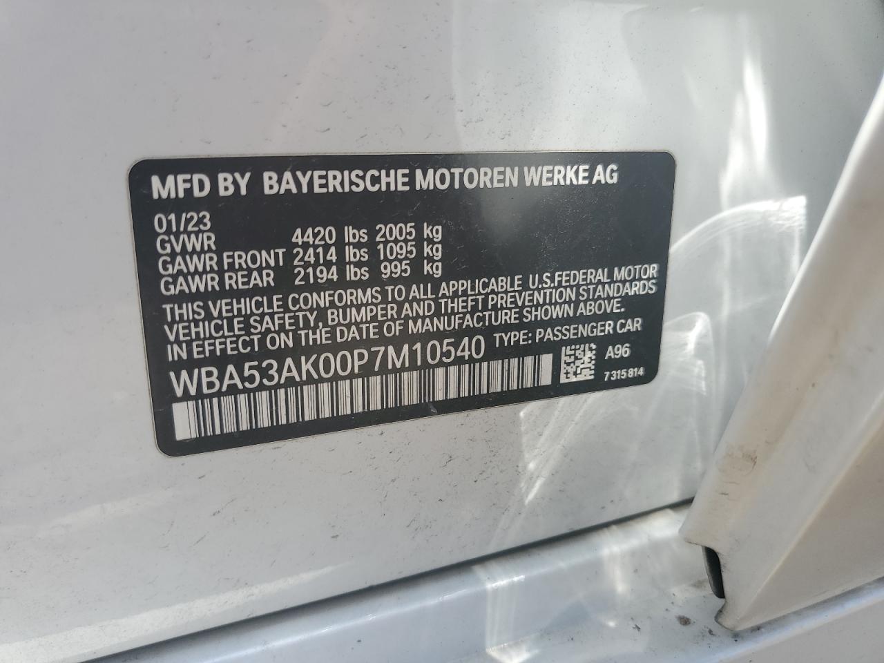 2013 BMW 228I VIN: WBA53AK00P7M10540 Lot: 64808255
