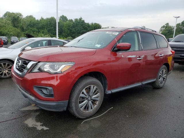  NISSAN PATHFINDER 2018 Czerwony