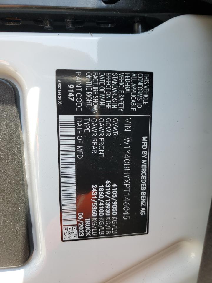 w1y40bhyxpt146045 W1Y40BHYXPT146045 2023 Mercedes-Benz Sprinter 2500