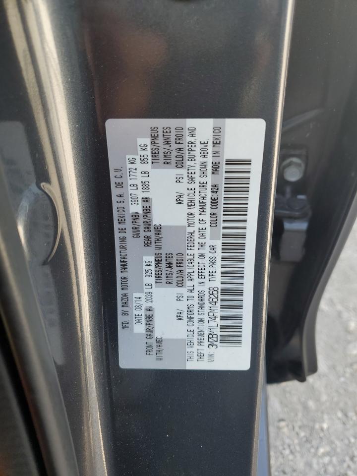 2015 Mazda 3 Touring VIN: 3MZBM1L74FM146268 Lot: 64244215
