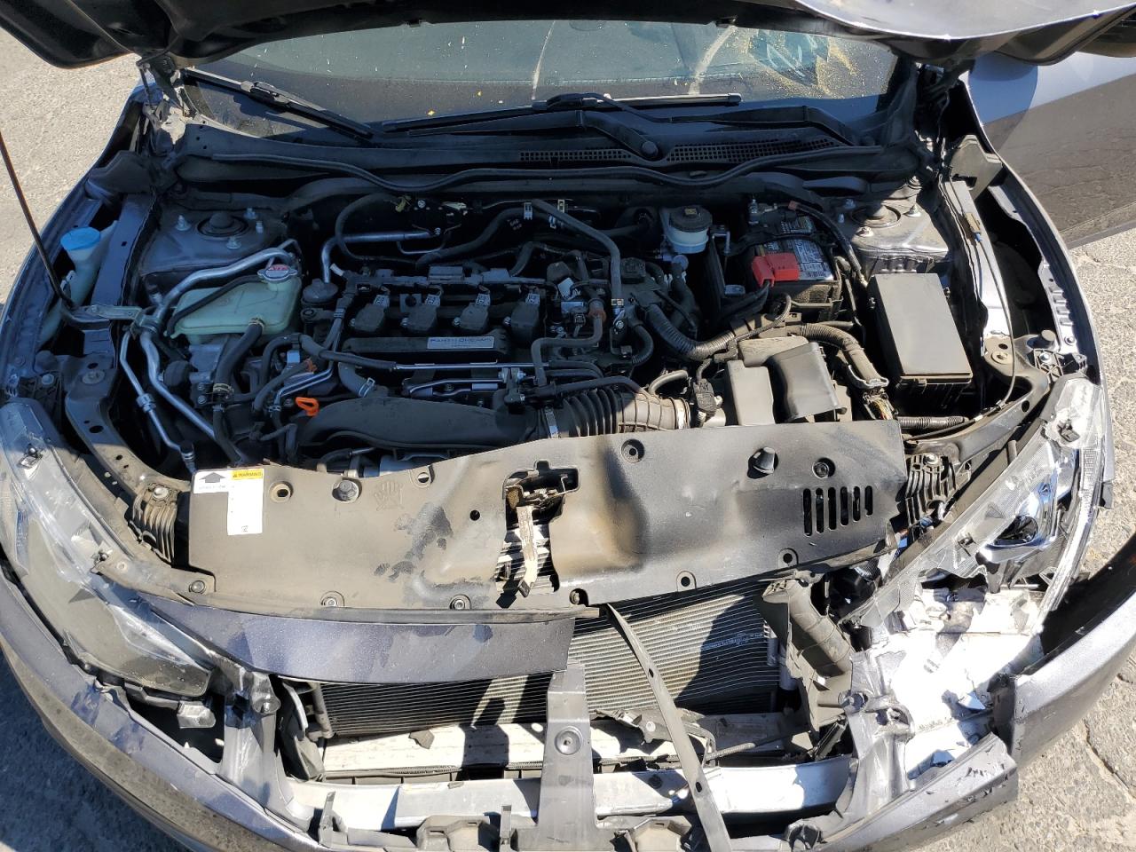 2018 Honda Civic Ex VIN: JHMFC1F39JX037550 Lot: 65715205