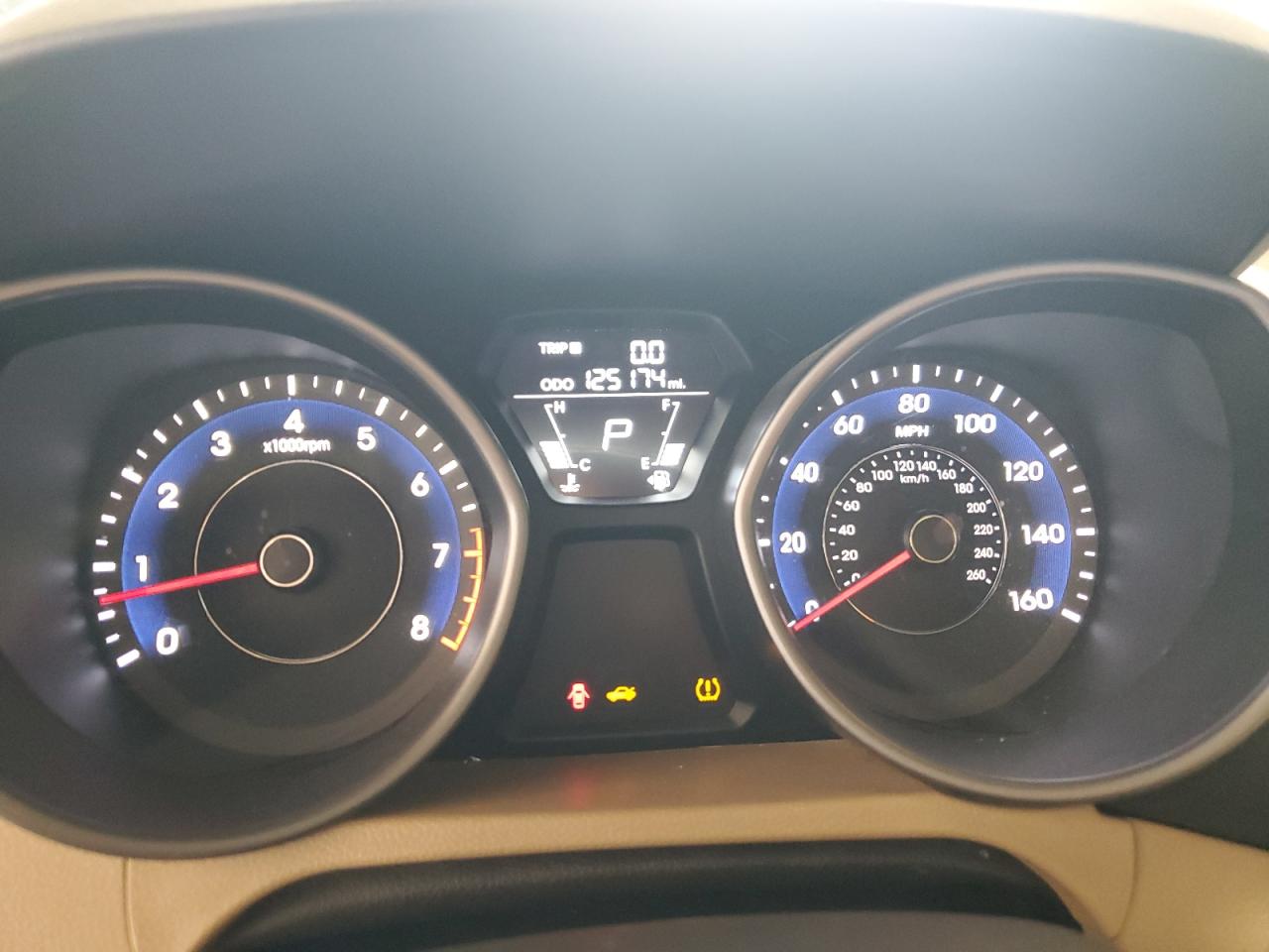 2013 Hyundai Elantra Gls VIN: 5NPDH4AE7DH211619 Lot: 60078865