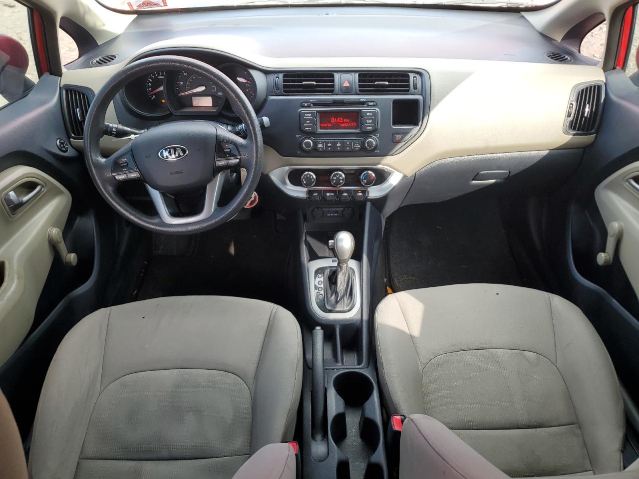 2014 Kia Rio Lx VIN: KNADM5A34E6410443 Lot: 65308675