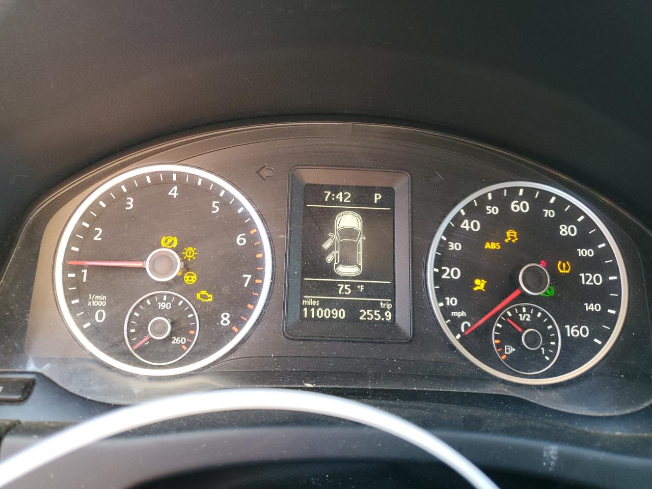 2012 Volkswagen Tiguan S VIN: WVGBV7AX3CW601088 Lot: 62075145