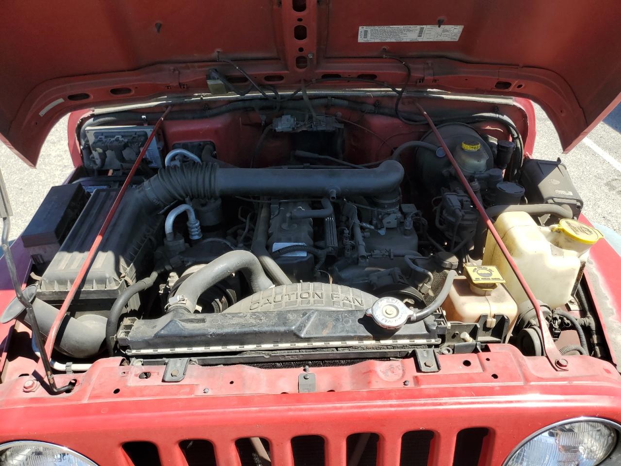 1999 Jeep Wrangler / Tj Sport VIN: 1J4FY19S7XP401120 Lot: 64233665