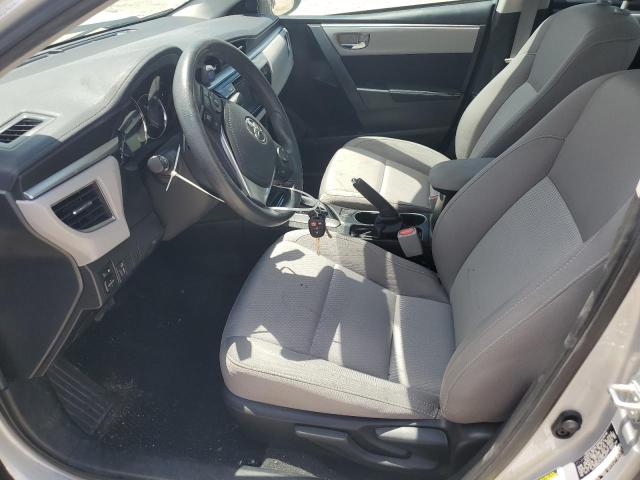  TOYOTA COROLLA 2015 Srebrny
