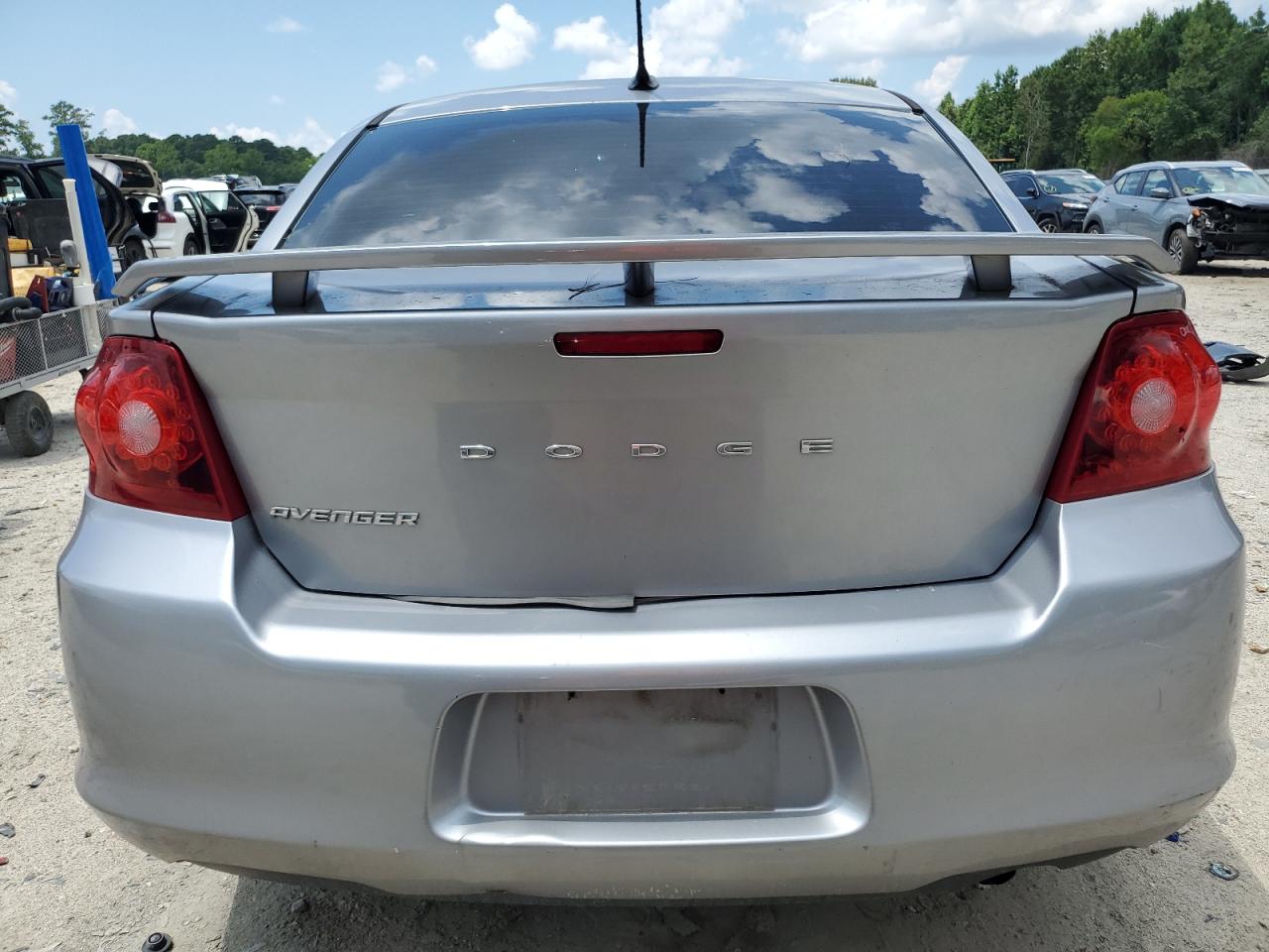 2013 Dodge Avenger Sxt VIN: 1C3CDZCB7DN693567 Lot: 63472085
